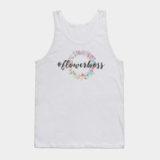 #FLOWERBOSS | Florist Boss Floral Wreath | Flower Boss Tank Top